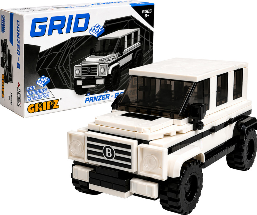 APEX APEX MEDIA AND MARKETING INDIA GRID Panzer B SUV Car Building Blocks Toy 267 PCS for Kids 6+(Multicolor) - Flipkart Deal