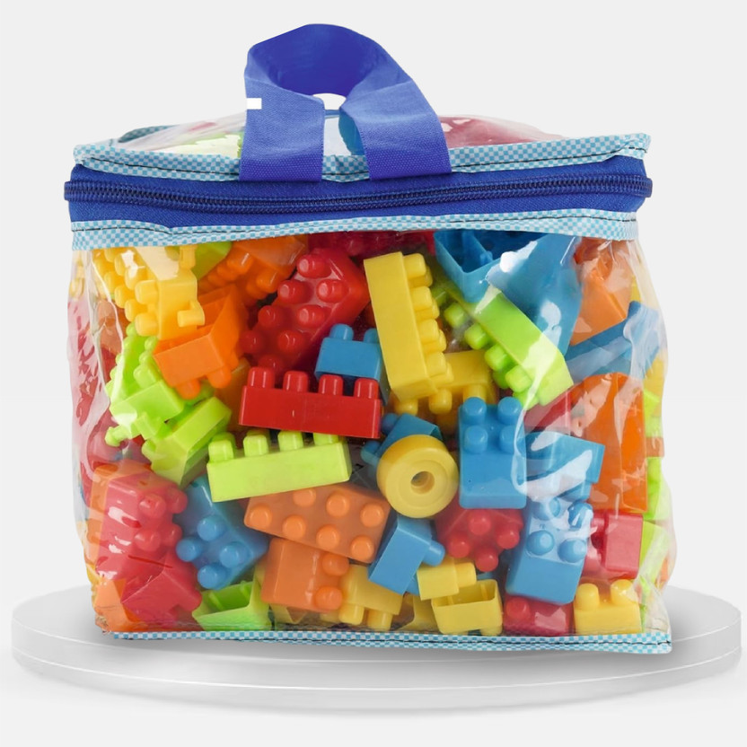 PlayMagic PlayMagic Building Blocks with Wheels 480pcs|Interlocking Bricks & Moveable Wheels|Ages 3+(Multicolor) - Flipkart Deal