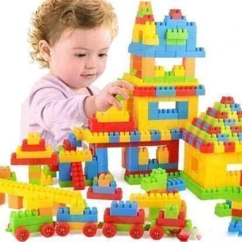 DevDarsh Low Price 100+ DIY Building Blocks Educational Learning Skill Development Toy(Multicolor)