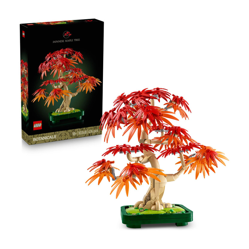 LEGO LEGO Botanicals Japanese Red Maple Bonsai Tree Plant Decor 10348(Multicolor) - Flipkart Deal