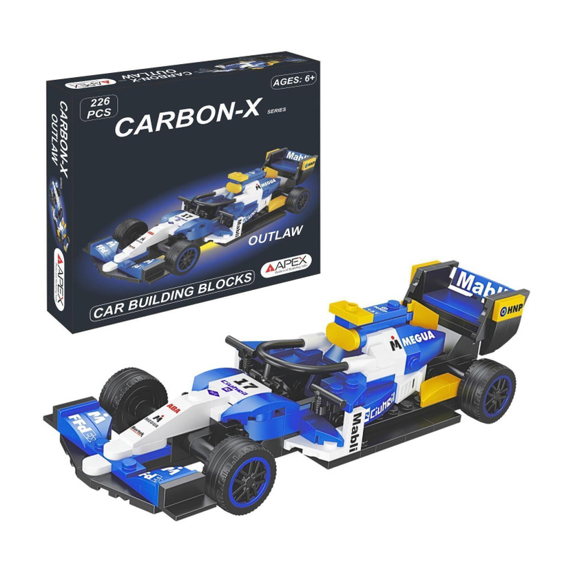APEX APEX MEDIA AND MARKETING INDIA Carbon-X Outlaw Car Building Blocks Set (226 Pcs) – STEM Building Kit for Kids(Multicolor) - Flipkart Deal
