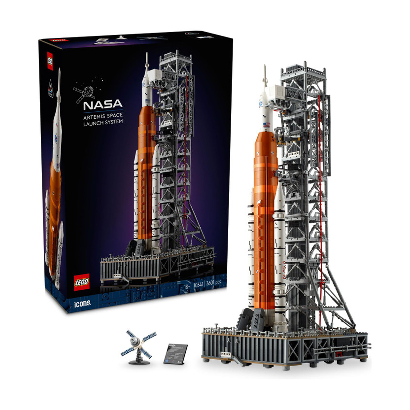 LEGO Icons NASA Artemis Space Launch System 10341 (3601 Pieces)(Multicolor)