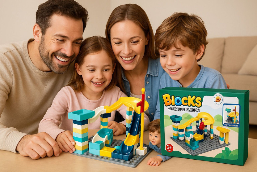 AADVIK SINGH GLOBAL Creative Building Blocks( 66 pcs ) Toy Set for Kids |Educational Learning Toy(Blue, Yellow, White, Grey, Multicolor)