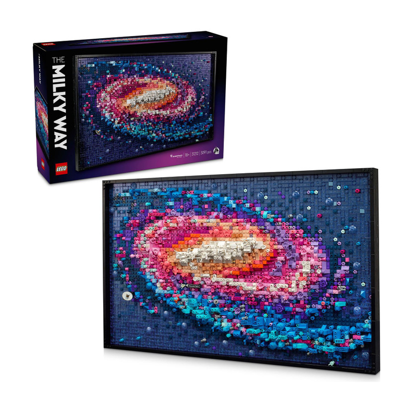 LEGO LEGO Art The Milky Way Galaxy Wall Art Set 31212 ( 3091 Pieces)(Multicolor) - Flipkart Deal