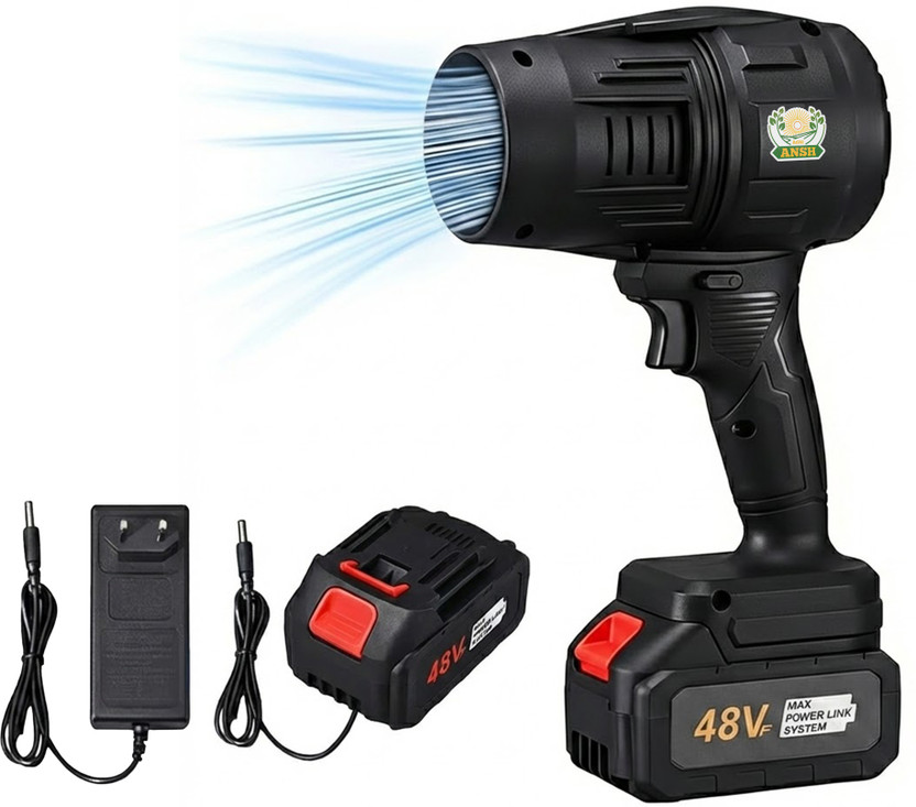 Agriansh 48V Cordless Handheld Air Blower for Home and Outdoor Cleaning Leaf Blower(Cordless)