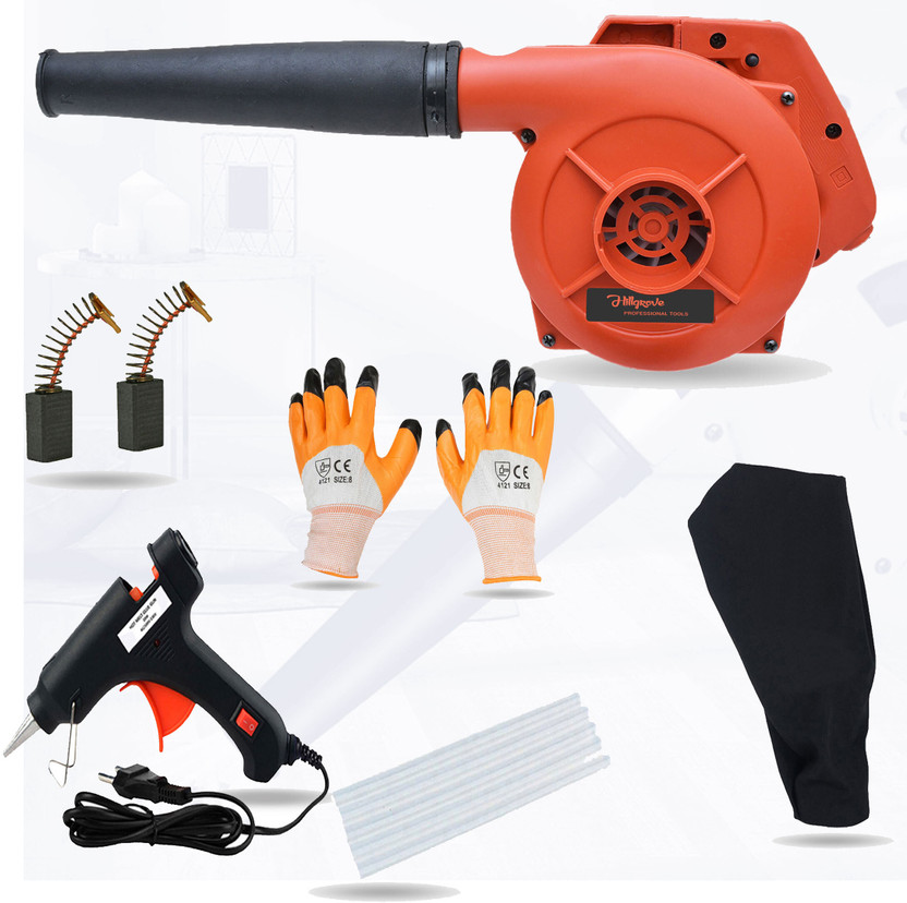 Hillgrove HGCM689M1 Air Blower Gun Machine and Suction Dust Cleaner for AC/Computer/Home Forward Curved Air Blower(Corded Vacuum)