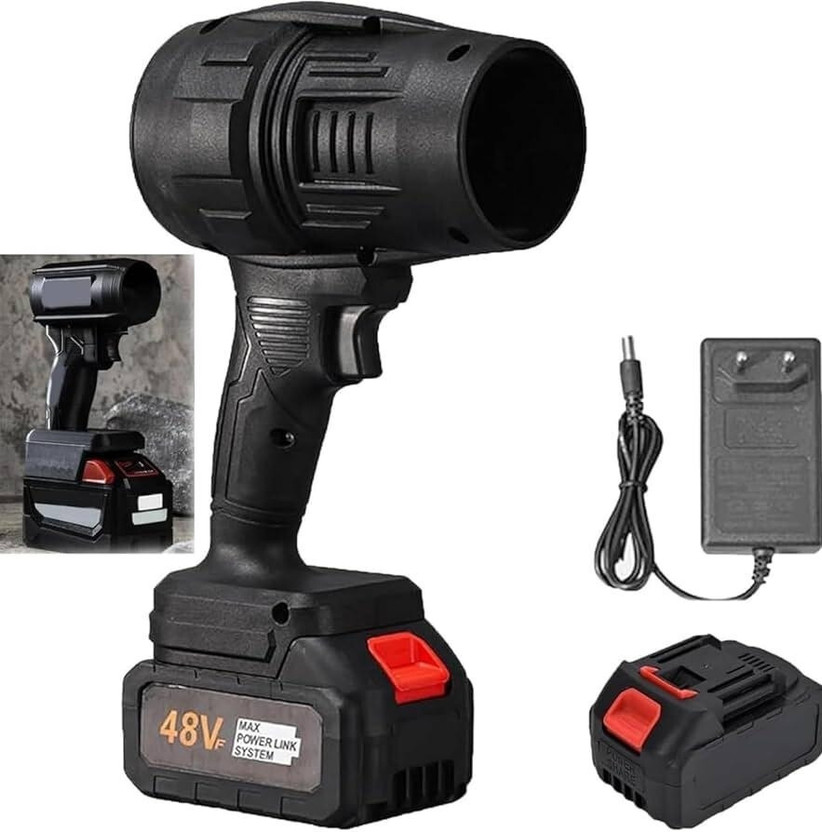KP KP STORE 130000 RPM High Speed Rechargeable Purvish Air Blower, Battery Operated Radia Backward Curved Air Blower(Cordless) - Flipkart Deal