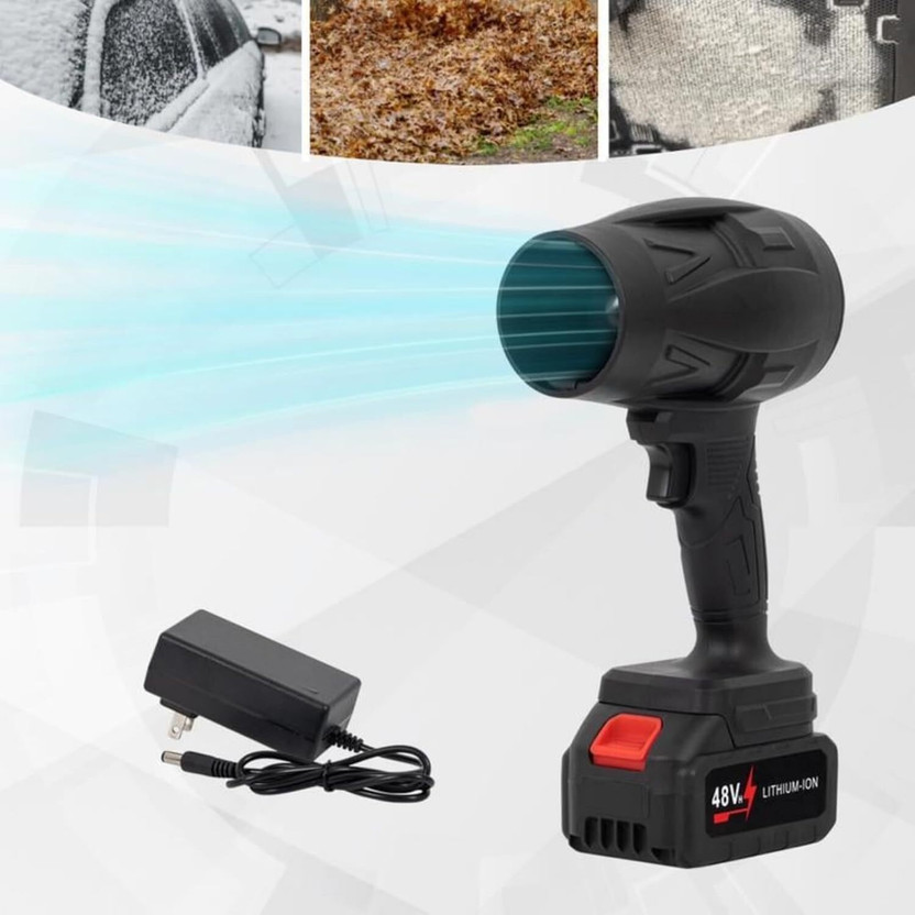 JOYGESTUR Cordless Leaf Blower, Patio Cleaning, Lawn Care, Blowing Leaves and Dust Forward Curved Leaf Blower(Cordless)
