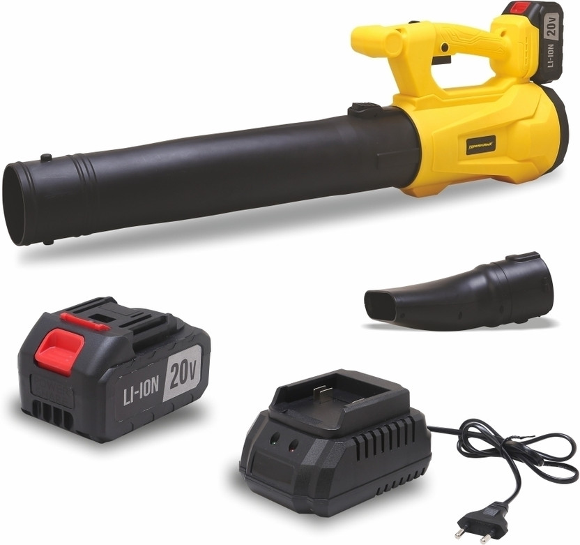 Tomahawk TLB040 Cordless Long Leaf Blower- 20V 3.0Ah Powerful Handheld Variable-Speed Leaf Blower(Cordless)