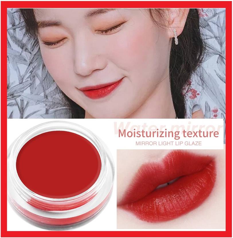 YAWI Matte Red Lip Tint & Cheek Tint Multi pot Makeup Velvet Silky