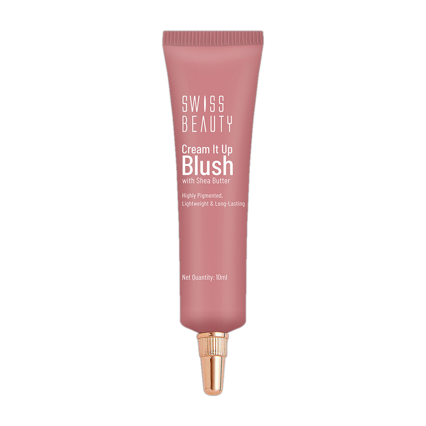 SWISS BEAUTY Cream It Up Blush | Highly Pigmented | Blendable | Long Lasting(Cheek-O-Pink)