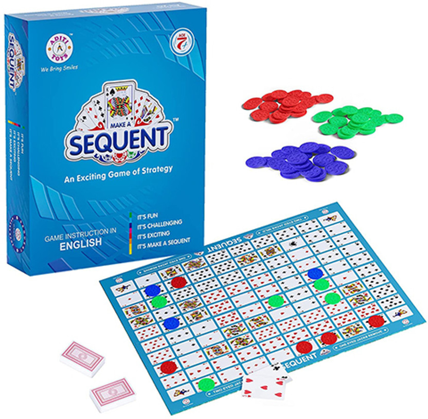 Kiti Kits Family Exciting Card Board Strategy Game for Kids Strategy & War Board Game