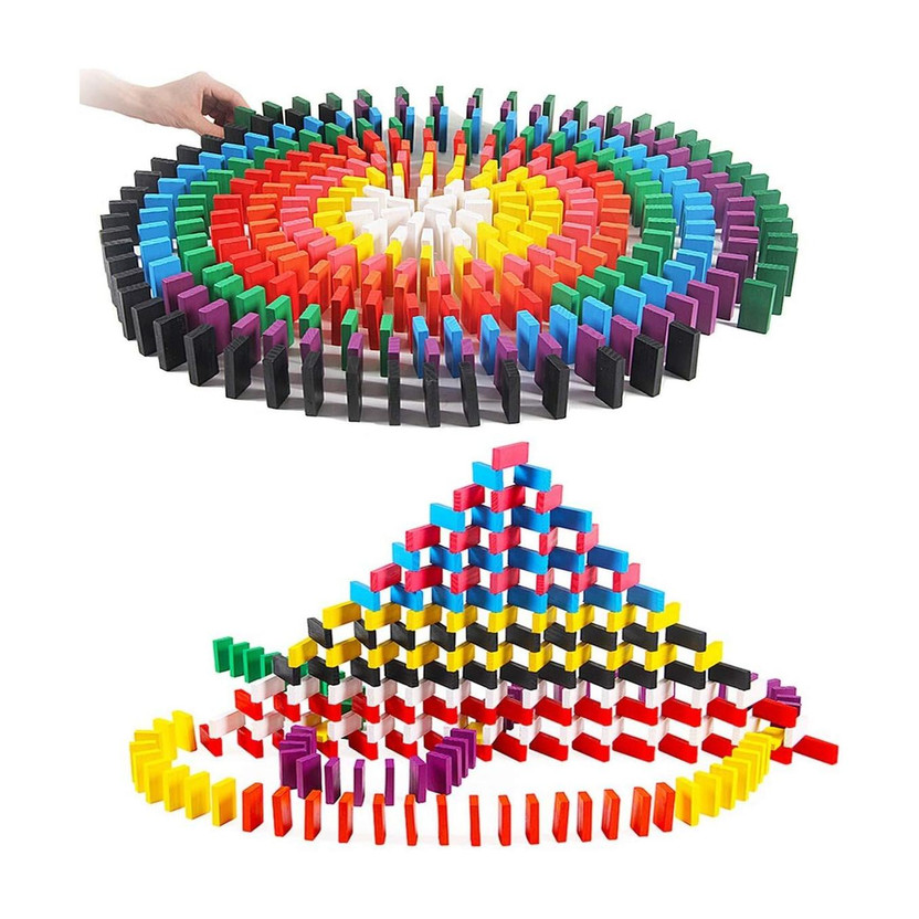 TOOBIL TOOBIL Rainbow Wooden Domino Toy Set For Kids(120 Pieces) - Flipkart Deal
