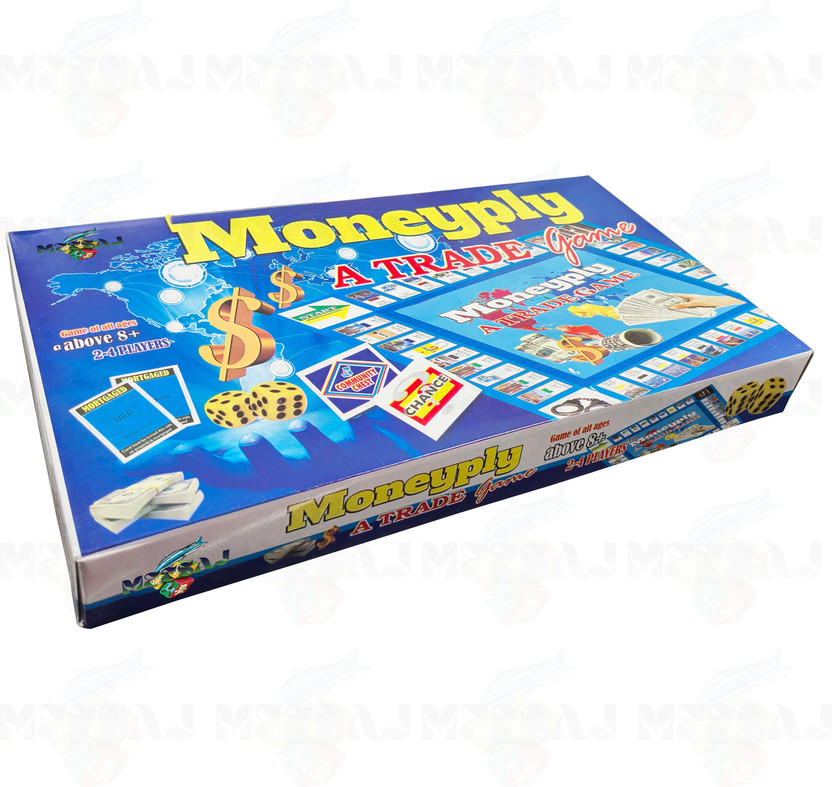 Meesaj Meesaj MoneyPly Business Board Game – Kids Learning Finance & Strategy Game Money & Assets Board Game - Flipkart Deal
