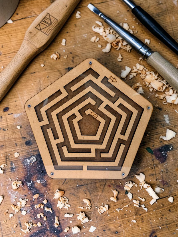 HPHCRAFTT HPHCRAFTT Skill Building Wooden Maze Activity Board for Children Educational Play Educational Board Games - Flipkart Deal