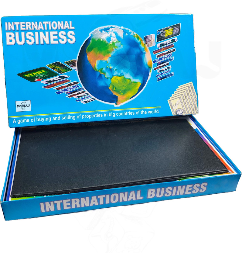 Meesaj Meesaj International Business Game – Global Strategy & Money Learning Board Game Money & Assets Board Game - Flipkart Deal