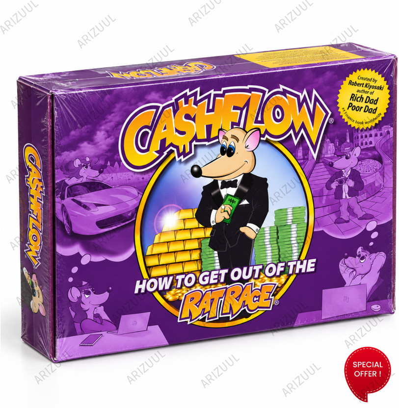 Arizuul Arizuul Cashflow Family Board Game for Financial Learning and Strategy Party & Fun Board Game - Flipkart Deal