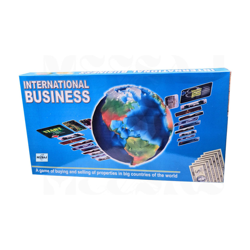 Meesaj International Business Strategy Board Game – Trade, Invest & Win Worldwide Money & Assets Board Game