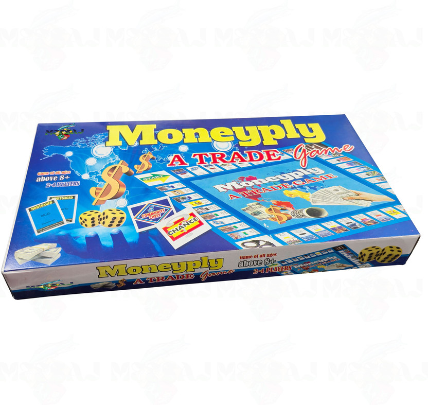 Meesaj Meesaj MoneyPly Trade Board Game – Fun Finance & Strategy Learning Game for Kids Money & Assets Board Game - Flipkart Deal