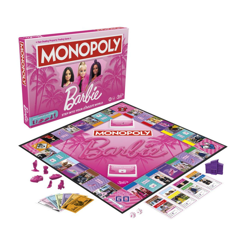 Monopoly Barbie Edition Board Game Party & Fun Board Game