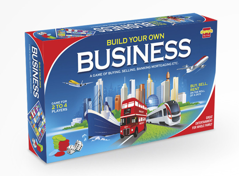 YUIOP - Master Business - Game Of Buying,Selling & Banking Mortgaging - 2 to 6 Players Money & Assets Board Game
