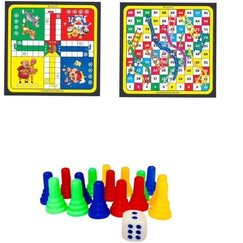 aunique aunique 2 in 1 Wooden Ludo & Snake Board Game With Premium Ludo coin set ( 12 inch) Party & Fun Board Game - Flipkart Deal