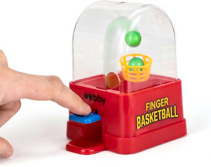 Webby Mini Finger Basketball Handheld Desktop Game Return Gift for Kids (Pack of 1) Party & Fun Board Game