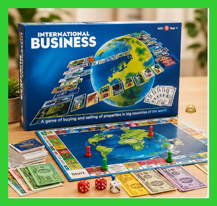 ekta products Pvt Ltd international Business game Money & Assets Board Game