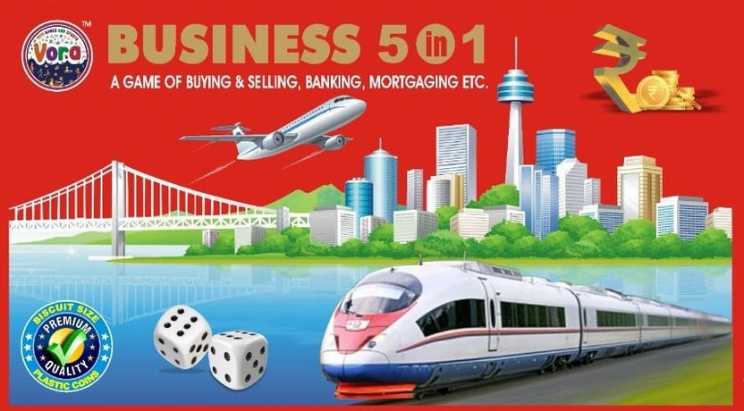 Vora Vora BUSINESS 5 IN 1 Board Game Accessories - Flipkart Deal