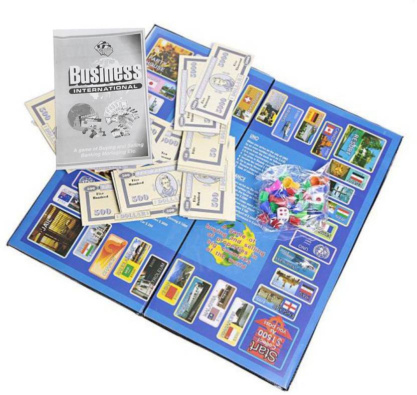 Tumtafa Good Quality International Business Game Money & Assets Games
