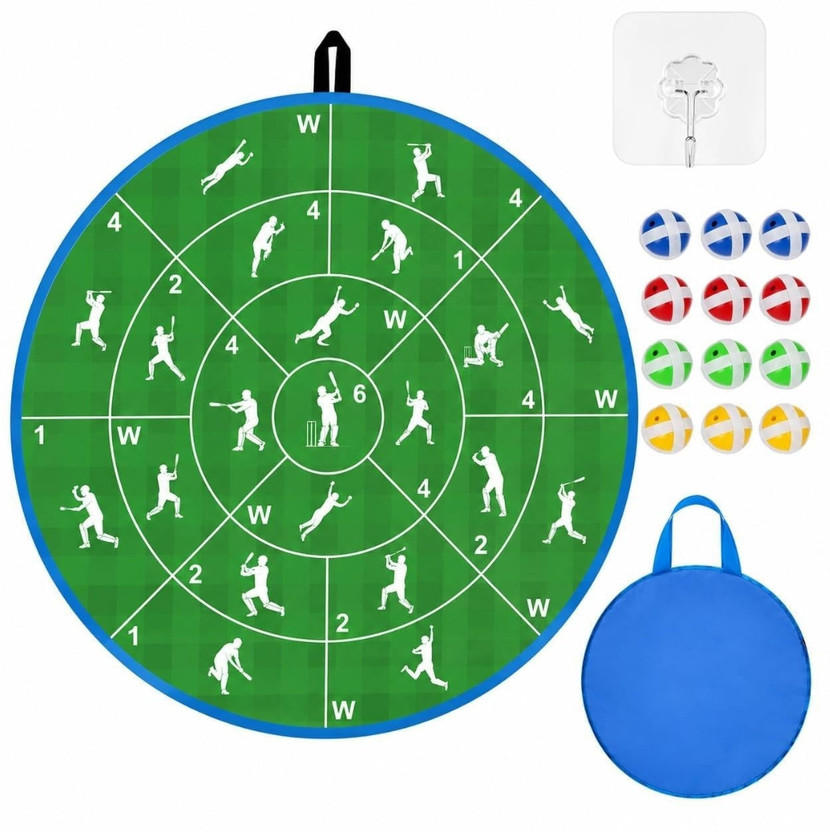 Nikrusgo 29-Inch Cricket Dart Board Game for Kids & Target Toss Toy N381 Dart Board Game
