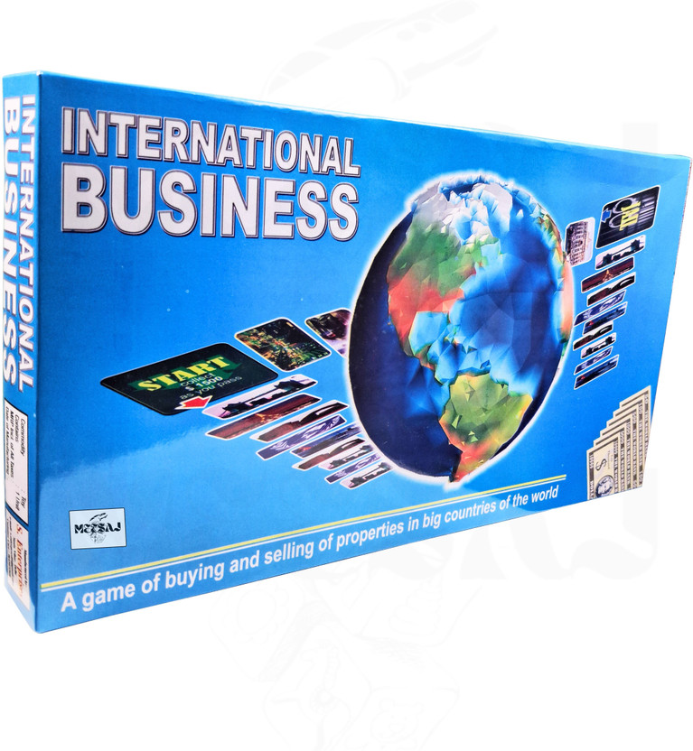 Meesaj International Business Board Game | Global Trading & Money Strategy Family Game Money & Assets Board Game