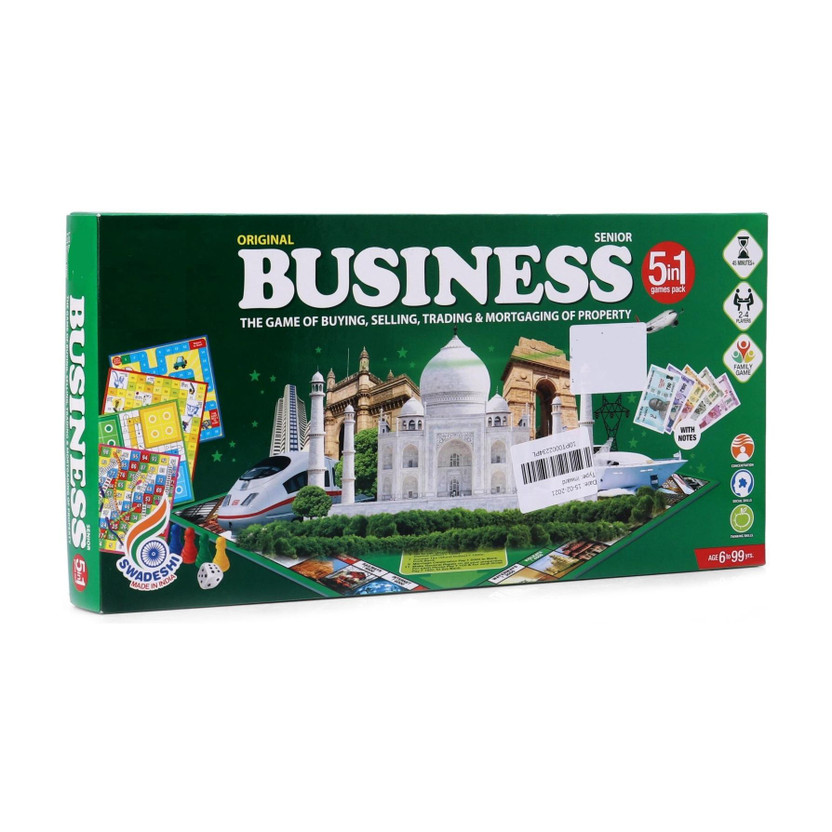 ARNIYAVALA Strategy Game Business Game with Notes Money & Assets Board Game