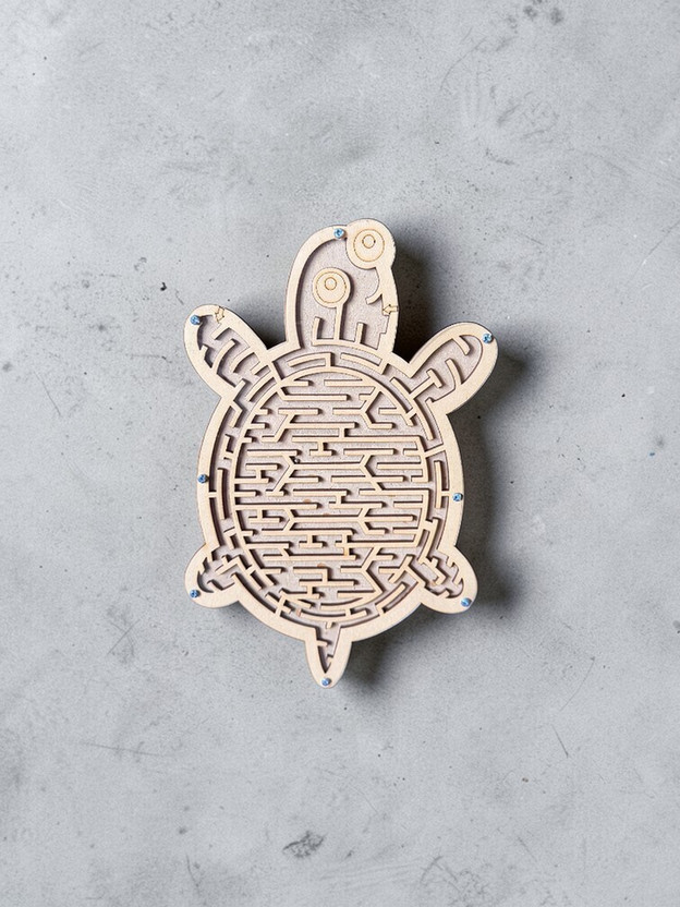 Bachpania Bachpania Wooden Turtle Maze Challenge Educational Puzzle Board for Kids Learning and Play Board Game Accessories - Flipkart Deal