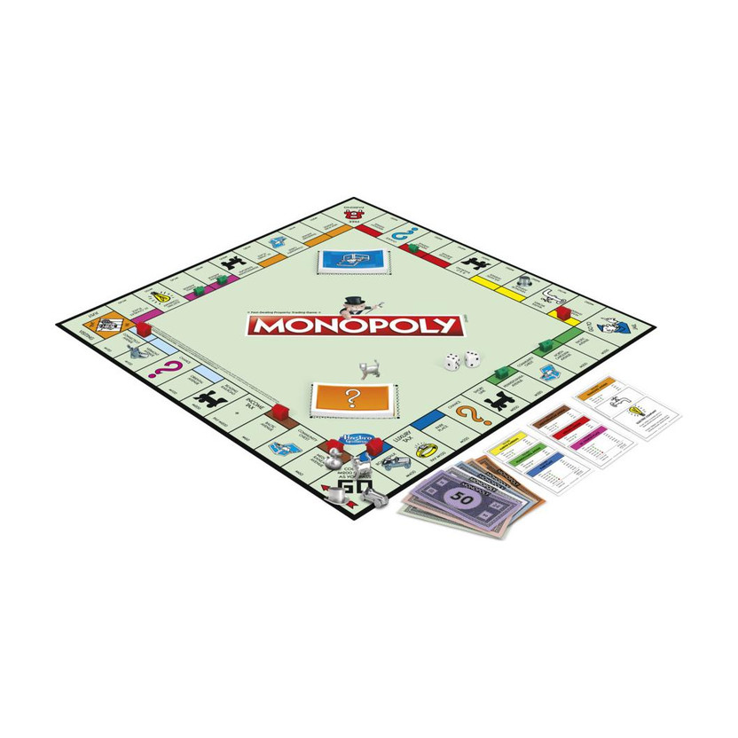 Monopoly Game, Family Board Game for 2 to 6 Players, Board Game for Kids Ages 8 and Up Money & Assets Board Game