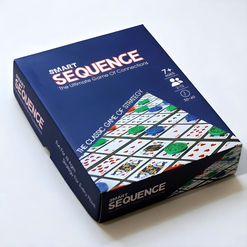 SmartKids Smart Sequence Game ,Kids Game Toys for Children ,Fun Indoor Outdoor Games Board Game Accessories