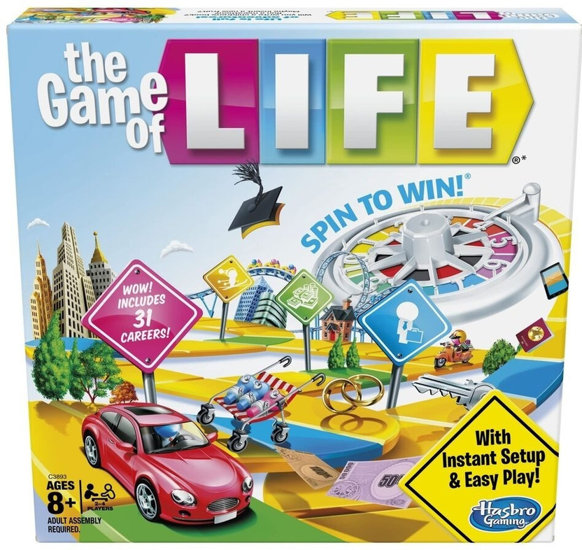 Zuuluzrs Zuuluzrs Buy Fast The Game of Life Board Game, Fun Board Game for Families and Kids Party & Fun Board Game - Flipkart Deal