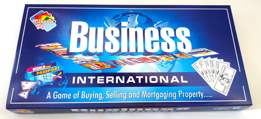 PETERS PENCE International Business Game Fun Filled Business Game Money Notes for Businessmen Money & Assets Board Game