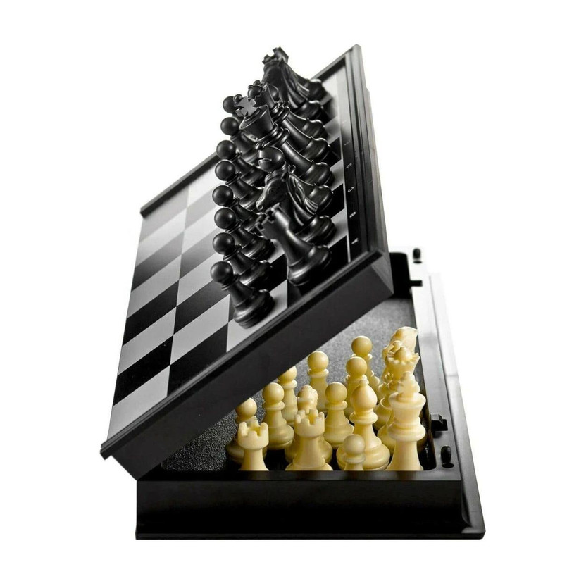 APEX MEDIA AND MARKETING INDIA Magnetic chess board game ,Foldable ,Portable Travel Freindly Family game Educational Board Games