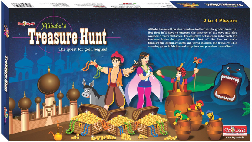 Toymate Toymate Alibaba's TREASURE HUNT- A new concept family board game age 6 years to adult. Party & Fun Board Game - Flipkart Deal