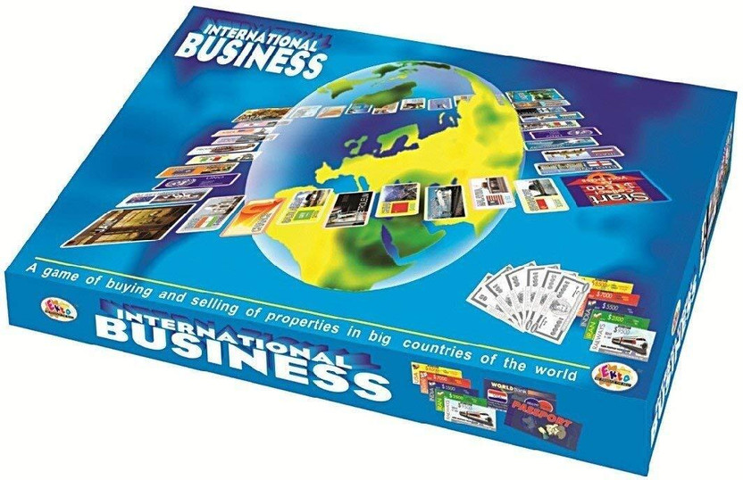 Nihank Plastic and Paper International Business Family Board Game Money & Assets Board Game