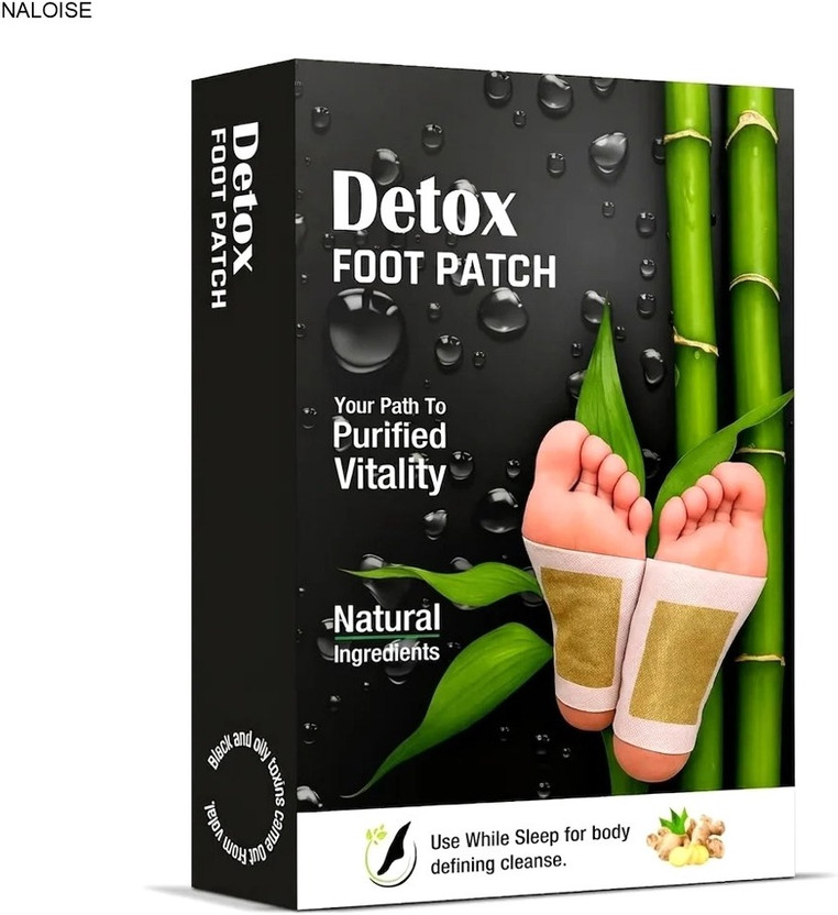 NALOISE NALOISE Foot Care Patches | Toxin Removing Foot Patches Pain Relief Sleep Aid Detox Plaster & Patch(10 Patches) - Flipkart Deal