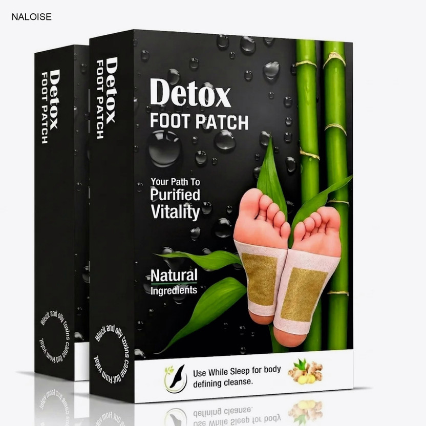 NALOISE NALOISE Foot Patches For Sleep | Overnight Sleep Aid Herbal Foot Care Detox Natural Plaster & Patch(2 x 10 Patches) - Flipkart Deal