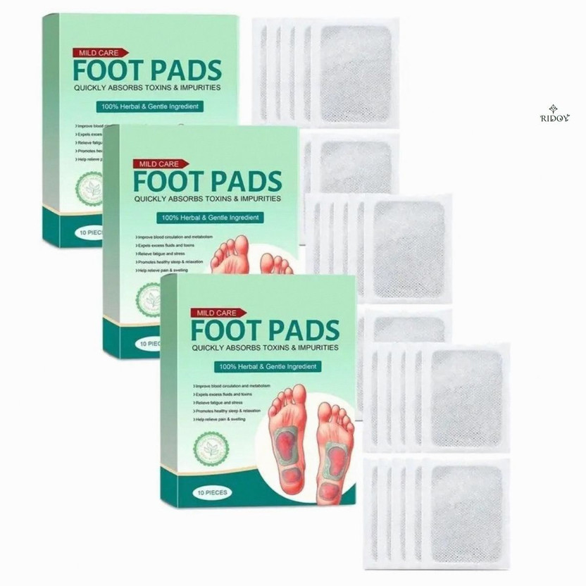 kaarm kaarm Foot Pads | Ginger Foot Pads | Non Drowsy Sleep Balance For Full Body Detox Bene Plaster & Patch(3 x 10 Patches) - Flipkart Deal