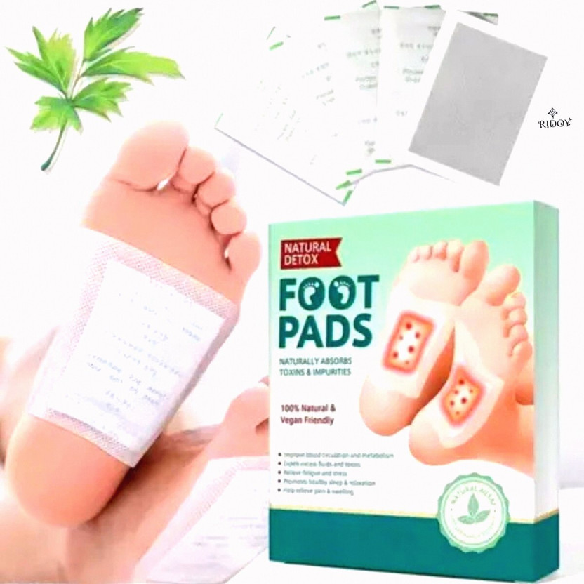 Ridoy Foot Pads | Comfortable Sleep Time Use Support For Targeted Foot Detox Support(10 ml)