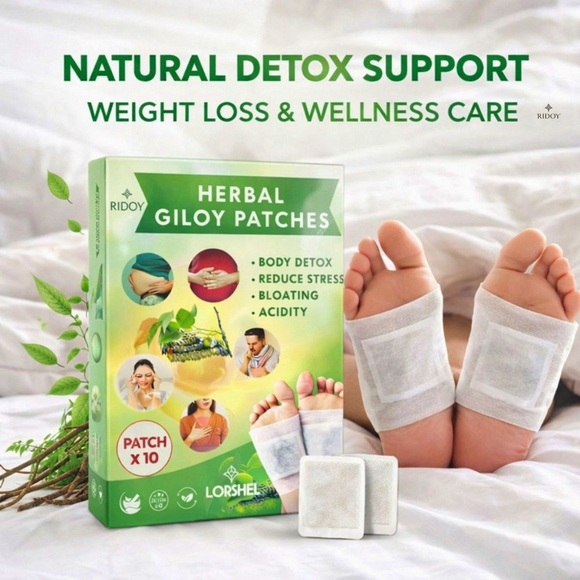 Ridoy Ridoy Foot Pads Detox | Premium Foot Pads Wellness Series - South Moon Foot Pads Plaster & Patch(10 Patches) - Flipkart Deal