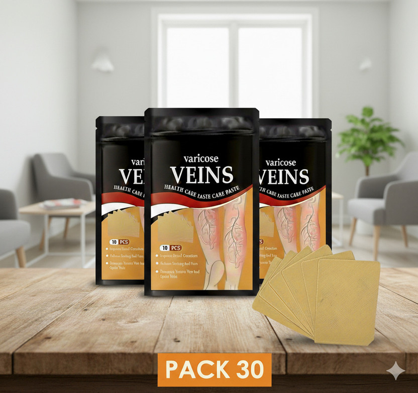 JENIM Varicose Veins Patch 3 Pc Museum Guides Tour Operators Walking Job Support Plaster & Patch(3 x 10 Patches)