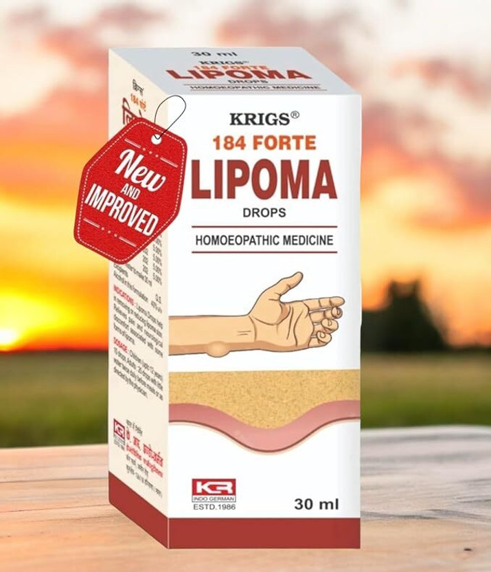 KRIG'S 184 Forte Lipoma Drops Pack of 2 Liquid(30 ml)