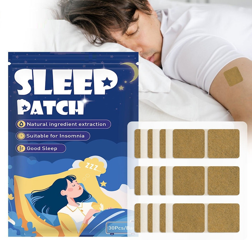 Qorelya Herbal Sleep Support Patch | Night Relaxation & Sleep Aid | 30 Pcs Box Plaster & Patch(30 Patches)