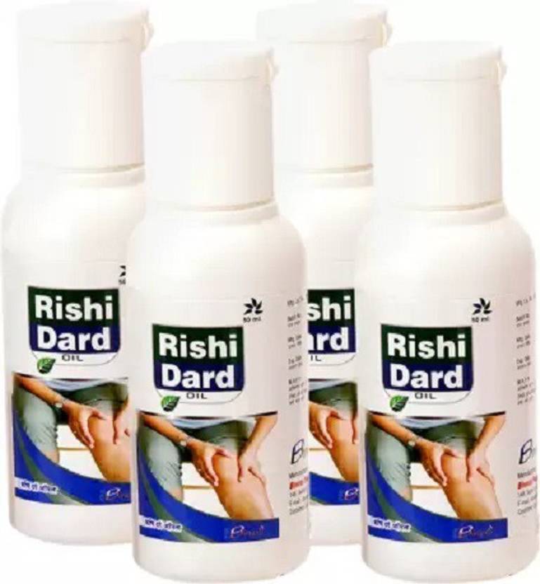 NID Ayurveda Rishi Dard Ayurvedic Pain Relief oil for Body, Back, Knee, Legs, Shoulder 200ML